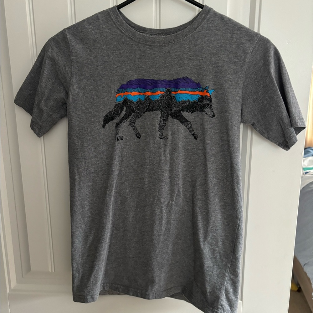 Patagonia Regenerative organic cotton boys t shirt